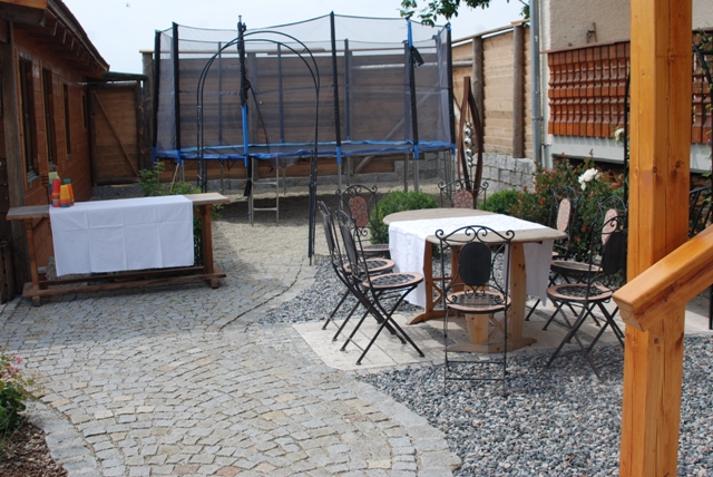 Sitzplatz im Garten