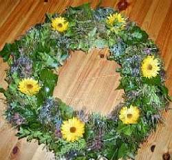 Sommerlicher T&uuml;rkranz