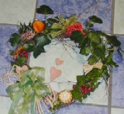 Herbstlicher Reisigkranz