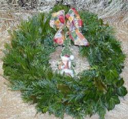 Weihnachtst&uuml;rkranz