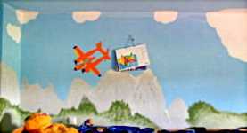 Wandmalerei im Kinderzimmer