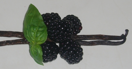 Brombeere und Vanille