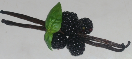 Brombeere und Vanille