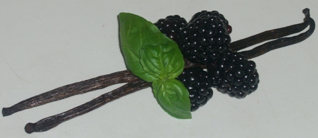 Brombeere und Vanille