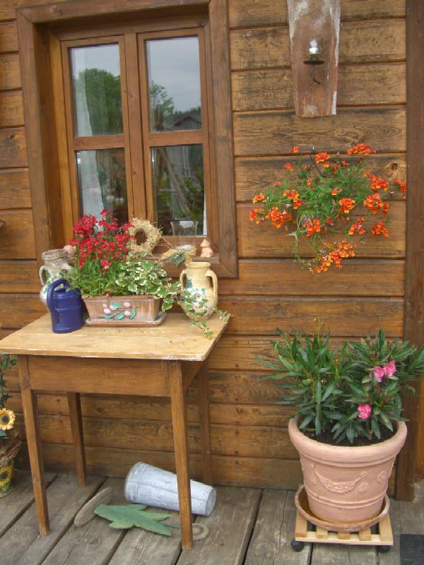 mein Stilleben vorm Gartenhaus