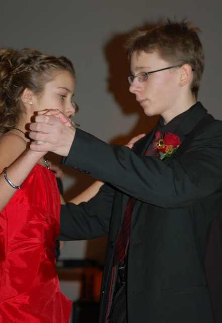 Febuar 2012 beim Abschlussball 