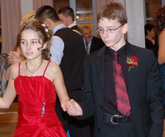 Febuar 2012 beim Abschlussball 