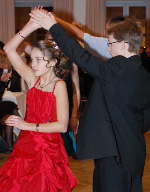 Febuar 2012 beim Abschlussball 