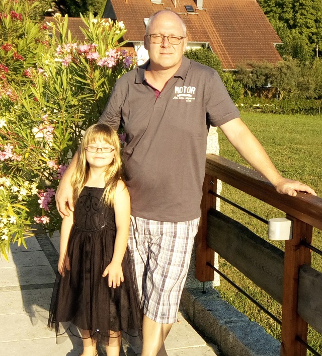 Juli 2017 mit Isabella