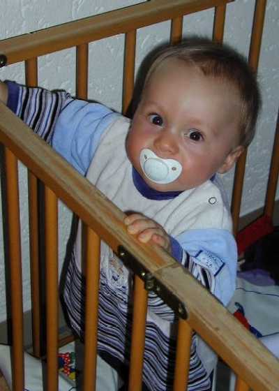 Benjamin im Mai 2004