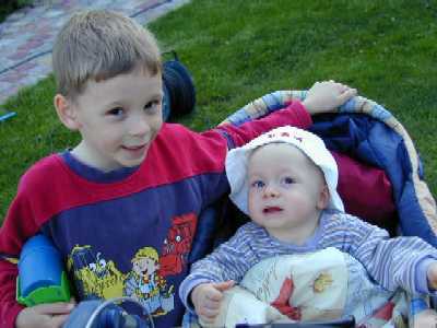 Sebastian und Benjamin
