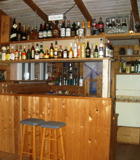 Theke bzw. Bar